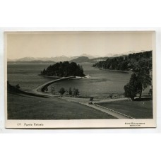 RIO NEGRO ANTIGUA TARJETA POSTAL PUERTO PAÑUELO BARILOCHE